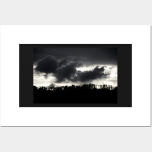 Black Forest & Clouds / Swiss Artwork Photography Posters and Art